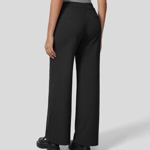 Women's Black Wide-Leg Pants